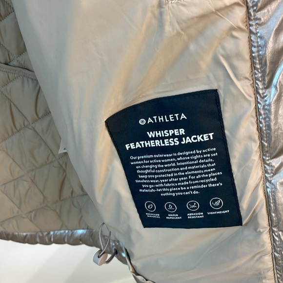 Athleta Whisper Featherless Jacket - Picture 4 of 6